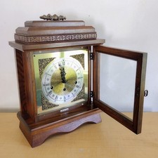 Franz Hermle Movement Three Strike Bracket Clock 1979 Jorgensen picture