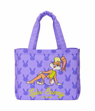 Loungefly Lola Bunny Tote Bag Medium Purple Character/Theme Lola Bunny NWT picture