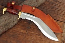 SHARD Custom Hand Forged Survival Bushcraft Steel KUKRI Hunting Knife W/SHEATH picture