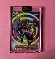 Topps 2023 Topps Chrome Marvel Thor #43 Serial Numbered Parallel /99 picture