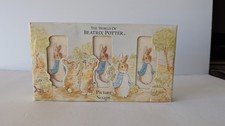 Vintage 1993 Beatrix Potter Peter Rabbit Picture Soaps Set of 3 Harrods UK picture