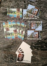 Lot of Smokey Bear Postcards, Vintage 1963 1967 1968, Some in Block of 2, Hinged picture