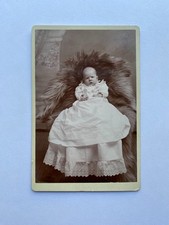 Antique Cabinet Photo Infant Portrait W. A. Keagy Newport PA c1890s picture