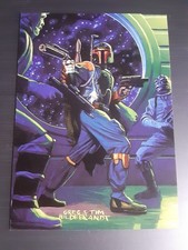 1996 Topps Card - Star Wars SHADOWS OF THE EMPIRE - Fett Fellow Hunters # 90 picture