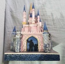 SIGNED Disney Traditions Cinderella Castle Jim Shore 50th Anniversary WDW picture