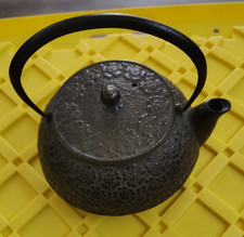 Antique Japanese Small Cast Iron Teapot Kettle picture