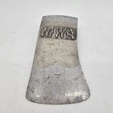 Vintage MWA Modern Woodmen America Ceremonial Parade Axe Hatchet Head picture