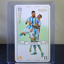Panini 2022 McDonald's FIFA World Cup Leyendas Insert #11 Lionel Messi picture