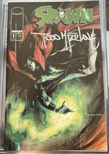 SPAWN #1  SDCC 2023 Variant PUPPETEER LEE Image Signed By TODD MCFARLANE picture
