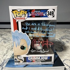 Funko Pop Vinyl: Bleach - Grimmjow (w/ Sword) #349 Signed picture