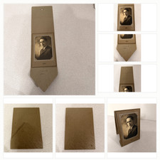 Antique Portrait Photograph Young Man Graves Studio Pullman WA Cabinet Frame picture