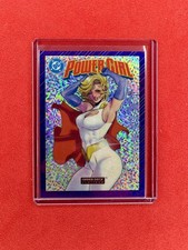 2026 Upper Deck Platinum DC- Power Girl -Cover Variant Purple Pixel NUMBERED /35 picture