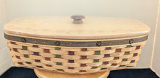 Longaberger 2007 Heritage Days  Basket Set w/Lid NEW picture