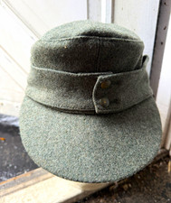 Repro WW2 German Army Wehrmacht M43 feldgrau wool cap Einheitsfeldmütze sz 58-59 picture