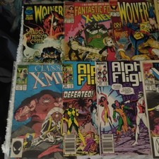 Vintage Comic Books Lot Of 16 Marvel X-Men, Nightcrawler, the Maxx, Wolverine  picture