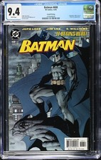 Batman #608 2nd Print - CGC 9.4 - WP - NM - Jim Lee Variant Cover - Hush Story picture