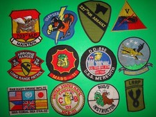 Lot #4: 12 Vietnam War US Army Air Force Navy Marines Patches, $12 each Patch picture