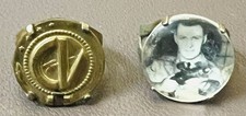 Lot of 2 Vintage 1951 Captain Video Secret Rings Collection picture
