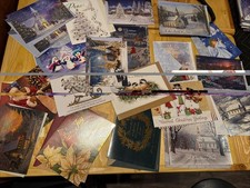 Lot of 20 New Beautiful Christmas Cards - Decorative Envelopes picture