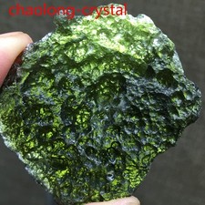 115ct Moldavite Genuine Raw Meteorite From Czech Republic PICcertificate picture