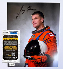 JEREMY HANSEN SIGNED 8X10 PHOTO ASTRONAUT ARTEMIS II MOON SPACE NASA MISSION JSA picture