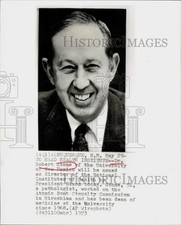 1973 Press Photo Dr. Robert Stone Named National Institutes of Health Director picture