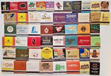 Vintage Pre-1973 Front Strike Matchbooks Lot of 53 90%+ Unused, No Duplicates picture