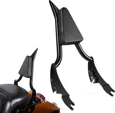 Tall Passenger Sissy Bar Rear Backrest for Harley Davidson Dyna Wide Glide St... picture