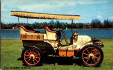 Postcard James Melton Autoplex U.S. 1 Florida features 1901 Panhard Le Vassor picture
