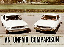1968 AMC Javelin Versus Mustang - Unfair Comparison Film - CD MP4 OR DVD Format  picture