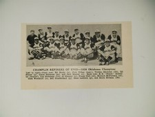 Champlin Refiners Enid Oklahoma 1939 Baseball Team Picture picture