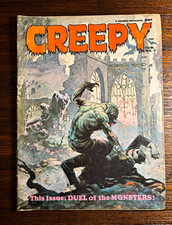 Creepy #7 Warren Horror & Sci-Fi Comic Magazine Frazetta Cover 1966 picture