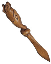 Northwest Coast / Columbia River British Columbia Wooden Knife Letter Opener picture
