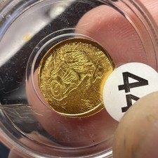 1/100 oz .9999 Fine Gold Round Gold Prospector in capsule picture
