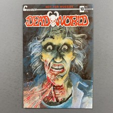 DEADWORLD 10 CROW PREVIEW BACK COVER AD (1988, CALIBER COMICS) picture