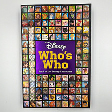 Disney Who’s Who: An A to Z of Disney Characters Paperback Book 2017 picture