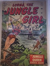 Lorna the Jungle Girl #8 VG 4.0 1954 picture