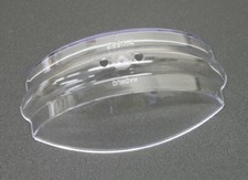 Two (2) Duncan Parking Meter Clear Plastic Lens, Dome, NEW  Not Imitation picture
