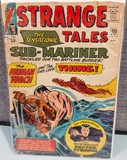 Strange Tales #125 (1966) Marvel Namor vs Human Torch Stan Lee Jack Kirby picture