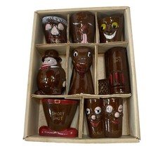 Vintage What'll You Have Shot Glass & Bar Jiggers Set Made in Japan w/ Box picture