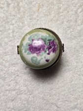 Unusual Vintage Porcelain Roll Stamp Dispenser by Victoria Trading Co. picture