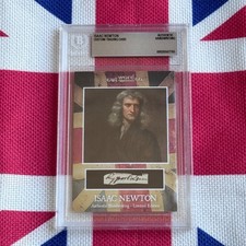 Isaac Newton Handwritten Word Cut from Autograph Manuscript Signed Beckett BAS picture