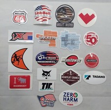 19 Maxim Manitowoc Mammoet sticker  Workers Oilfield Union Steel Workers P245 picture
