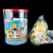 2002 Banpresto One Piece Usopp Sofubi Soft Vinyl Coin Bank Anime Figure Japan picture