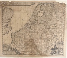 Circa 1740 Covens & Mortier Map of the Seventeen Provinces of the Low Countries picture