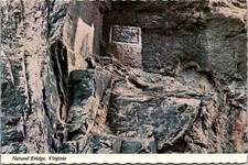 Natural Bridge Rock Formation Virginia Vintage Postcard 5P21-16 picture
