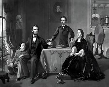 Abraham Lincoln American President Vintage Style 8x10 Photo Print Reprint picture
