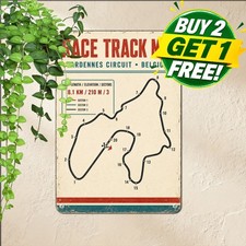 signs dcor spa francorchamps race track map picture