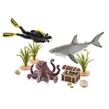 NEW Schleich 42329 Treasure Hunt Playset Playset Special RETIRED rare sea life picture