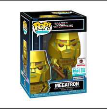 Funko Pop Transformers Megatron Gold Chalice Exclusive LE 9500 2026 Pre Sale picture
